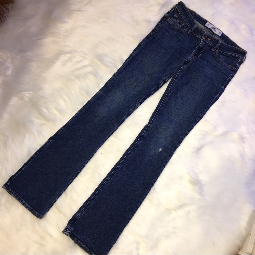 Boot cut hip huggers